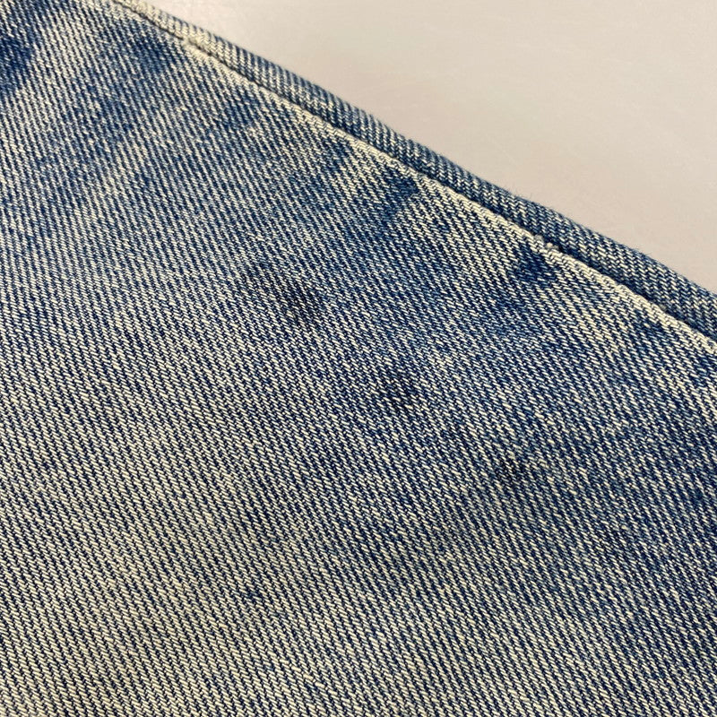 【中古品】【メンズ】 BELL BOTTOMS DENIM PANTS 646-0217 ベルボトム デニムパンツ 刻印16 オレンジタブ 42TALONジッパー バックポケット裏チェーン ジーンズ ボトムス 157-251021-as-14-izu カラー：ライトインディゴ 万代Net店