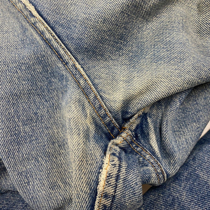 【中古品】【メンズ】 BELL BOTTOMS DENIM PANTS 646-0217 ベルボトム デニムパンツ 刻印16 オレンジタブ 42TALONジッパー バックポケット裏チェーン ジーンズ ボトムス 157-251021-as-14-izu カラー：ライトインディゴ 万代Net店