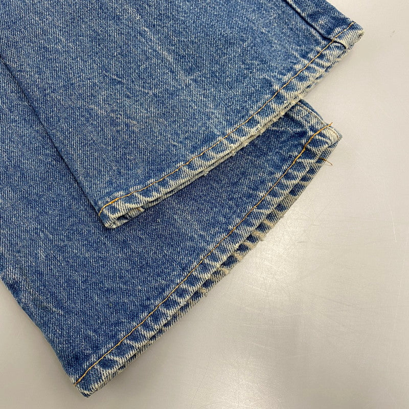 【中古品】【メンズ】 BELL BOTTOMS DENIM PANTS 646-0217 ベルボトム デニムパンツ 刻印16 オレンジタブ 42TALONジッパー バックポケット裏チェーン ジーンズ ボトムス 157-251021-as-14-izu カラー：ライトインディゴ 万代Net店