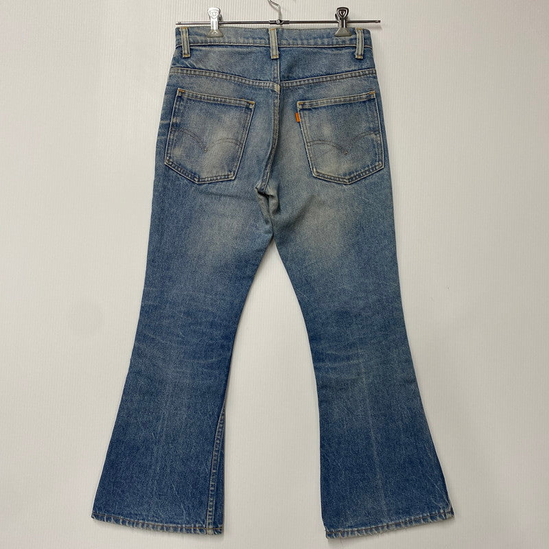 【中古品】【メンズ】 BELL BOTTOMS DENIM PANTS 646-0217 ベルボトム デニムパンツ 刻印16 オレンジタブ 42TALONジッパー バックポケット裏チェーン ジーンズ ボトムス 157-251021-as-14-izu カラー：ライトインディゴ 万代Net店