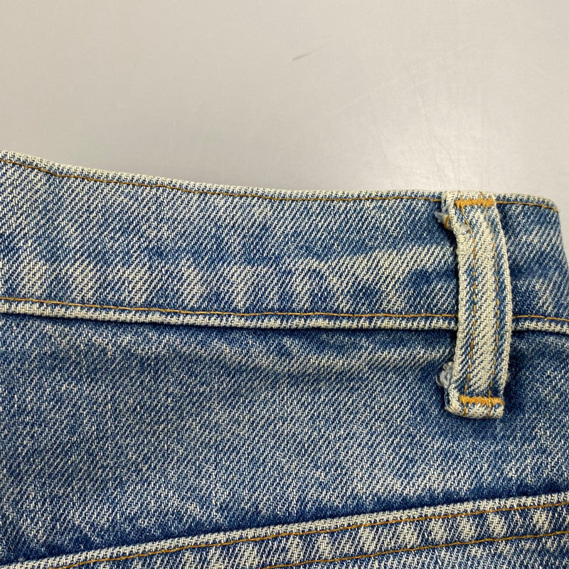 【中古品】【メンズ】 BELL BOTTOMS DENIM PANTS 646-0217 ベルボトム デニムパンツ 刻印16 オレンジタブ 42TALONジッパー バックポケット裏チェーン ジーンズ ボトムス 157-251021-as-14-izu カラー：ライトインディゴ 万代Net店