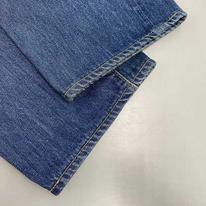 【中古品】【メンズ】 BIG-E DENIM PANTS デニムパンツ 刻印6 不均等V バックポケット裏シングル 並行ステッチ イエローステッチ 通常R 黒カン 赤耳 ジーンズ ボトムス 157-251021-as-13-izu カラー：インディゴ 万代Net店