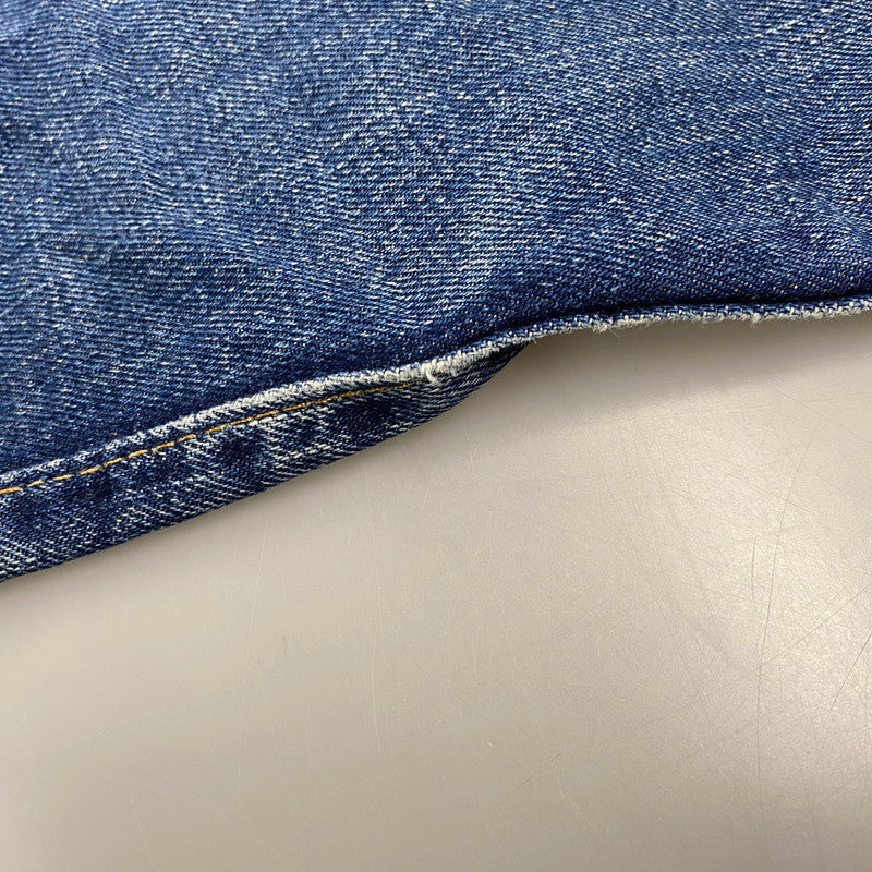【中古品】【メンズ】 BIG-E DENIM PANTS デニムパンツ 刻印6 不均等V バックポケット裏シングル 並行ステッチ イエローステッチ 通常R 黒カン 赤耳 ジーンズ ボトムス 157-251021-as-13-izu カラー：インディゴ 万代Net店