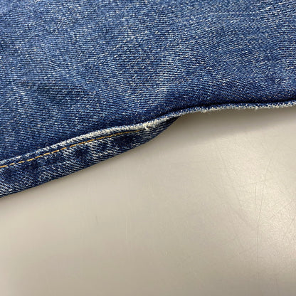【中古品】【メンズ】 BIG-E DENIM PANTS デニムパンツ 刻印6 不均等V バックポケット裏シングル 並行ステッチ イエローステッチ 通常R 黒カン 赤耳 ジーンズ ボトムス 157-251021-as-13-izu カラー：インディゴ 万代Net店