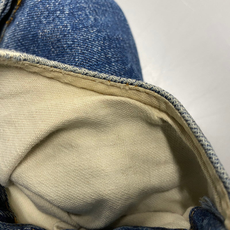 【中古品】【メンズ】 BIG-E DENIM PANTS デニムパンツ 刻印6 不均等V バックポケット裏シングル 並行ステッチ イエローステッチ 通常R 黒カン 赤耳 ジーンズ ボトムス 157-251021-as-13-izu カラー：インディゴ 万代Net店