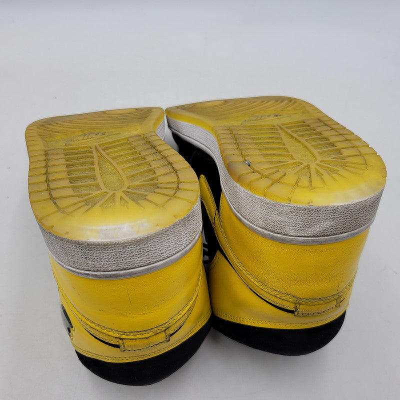 【中古品】【メンズ】 NIKE ナイキ AIR JORDAN 1 MID SE HJ6654-071 エア ジョーダン 1 ミッド SE スニーカー シューズ 靴 160-251027-as-35-izu サイズ：26.5cm カラー：BLACK/VARSITY MAIZE-WHITE 万代Net店