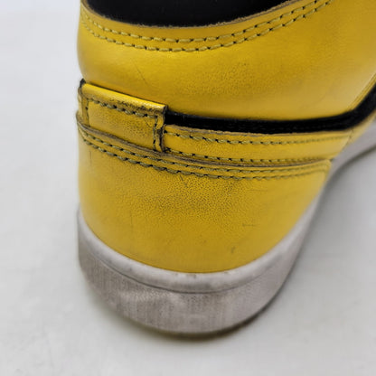 【中古品】【メンズ】 NIKE ナイキ AIR JORDAN 1 MID SE HJ6654-071 エア ジョーダン 1 ミッド SE スニーカー シューズ 靴 160-251027-as-35-izu サイズ：26.5cm カラー：BLACK/VARSITY MAIZE-WHITE 万代Net店