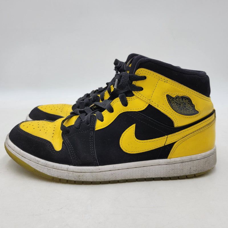 【中古品】【メンズ】 NIKE ナイキ AIR JORDAN 1 MID SE HJ6654-071 エア ジョーダン 1 ミッド SE スニーカー シューズ 靴 160-251027-as-35-izu サイズ：26.5cm カラー：BLACK/VARSITY MAIZE-WHITE 万代Net店