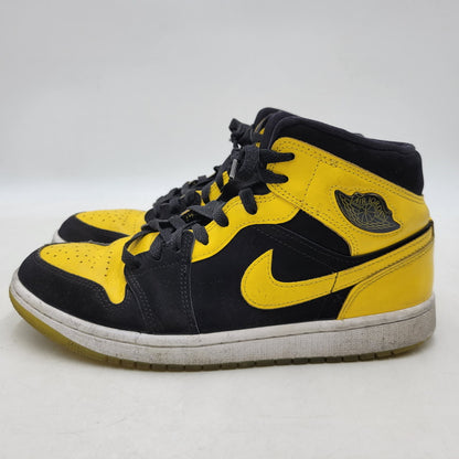 【中古品】【メンズ】 NIKE ナイキ AIR JORDAN 1 MID SE HJ6654-071 エア ジョーダン 1 ミッド SE スニーカー シューズ 靴 160-251027-as-35-izu サイズ：26.5cm カラー：BLACK/VARSITY MAIZE-WHITE 万代Net店
