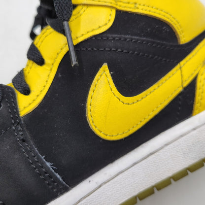 【中古品】【メンズ】 NIKE ナイキ AIR JORDAN 1 MID SE HJ6654-071 エア ジョーダン 1 ミッド SE スニーカー シューズ 靴 160-251027-as-35-izu サイズ：26.5cm カラー：BLACK/VARSITY MAIZE-WHITE 万代Net店