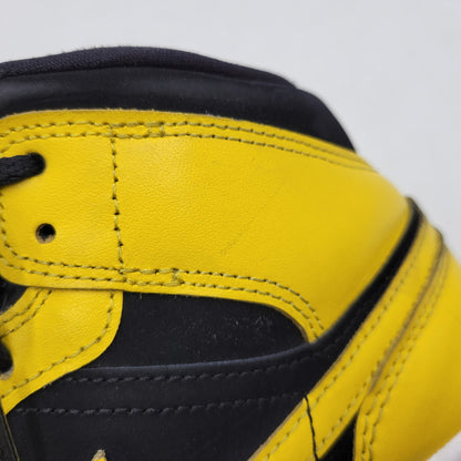 【中古品】【メンズ】 NIKE ナイキ AIR JORDAN 1 MID SE HJ6654-071 エア ジョーダン 1 ミッド SE スニーカー シューズ 靴 160-251027-as-35-izu サイズ：26.5cm カラー：BLACK/VARSITY MAIZE-WHITE 万代Net店