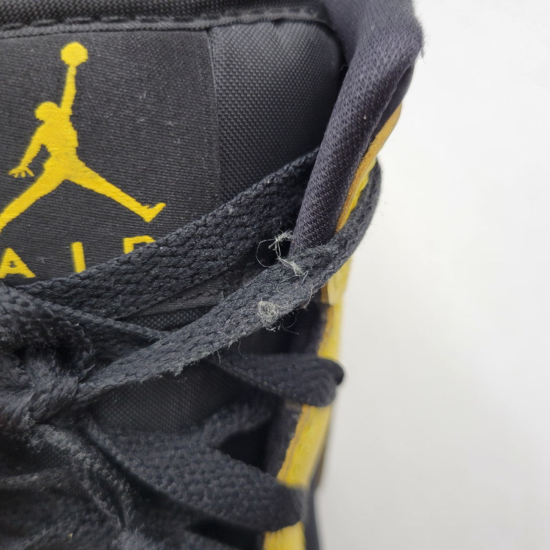 【中古品】【メンズ】 NIKE ナイキ AIR JORDAN 1 MID SE HJ6654-071 エア ジョーダン 1 ミッド SE スニーカー シューズ 靴 160-251027-as-35-izu サイズ：26.5cm カラー：BLACK/VARSITY MAIZE-WHITE 万代Net店