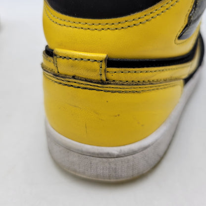 【中古品】【メンズ】 NIKE ナイキ AIR JORDAN 1 MID SE HJ6654-071 エア ジョーダン 1 ミッド SE スニーカー シューズ 靴 160-251027-as-35-izu サイズ：26.5cm カラー：BLACK/VARSITY MAIZE-WHITE 万代Net店