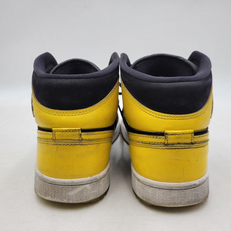 【中古品】【メンズ】 NIKE ナイキ AIR JORDAN 1 MID SE HJ6654-071 エア ジョーダン 1 ミッド SE スニーカー シューズ 靴 160-251027-as-35-izu サイズ：26.5cm カラー：BLACK/VARSITY MAIZE-WHITE 万代Net店