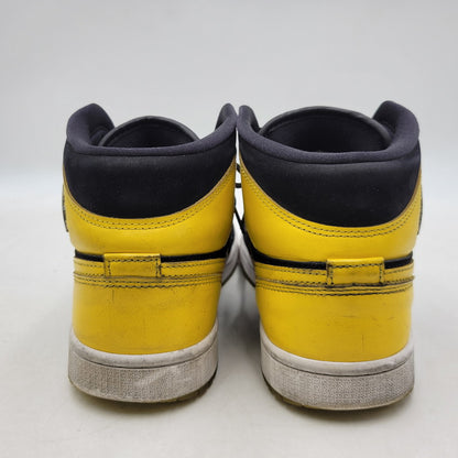 【中古品】【メンズ】 NIKE ナイキ AIR JORDAN 1 MID SE HJ6654-071 エア ジョーダン 1 ミッド SE スニーカー シューズ 靴 160-251027-as-35-izu サイズ：26.5cm カラー：BLACK/VARSITY MAIZE-WHITE 万代Net店