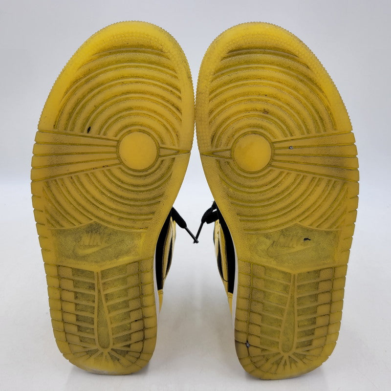 【中古品】【メンズ】 NIKE ナイキ AIR JORDAN 1 MID SE HJ6654-071 エア ジョーダン 1 ミッド SE スニーカー シューズ 靴 160-251027-as-35-izu サイズ：26.5cm カラー：BLACK/VARSITY MAIZE-WHITE 万代Net店