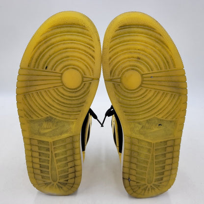 【中古品】【メンズ】 NIKE ナイキ AIR JORDAN 1 MID SE HJ6654-071 エア ジョーダン 1 ミッド SE スニーカー シューズ 靴 160-251027-as-35-izu サイズ：26.5cm カラー：BLACK/VARSITY MAIZE-WHITE 万代Net店