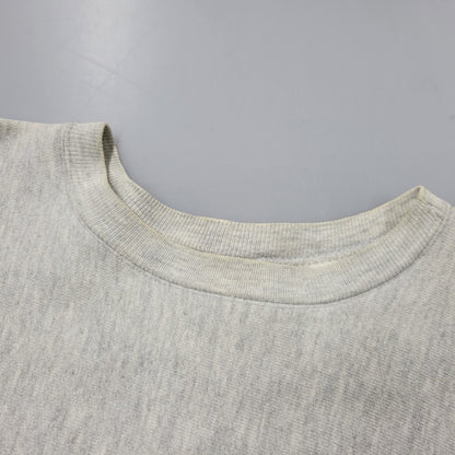 【中古品】【メンズ】 CHAMPION LOGO REVERSE WEAVE SWEATSHIRT チャンピオン ロゴ リバースウィーブ スウェット シャツ 長袖 刺繍タグ USA製 トップス 146-251023-ay-01-izu サイズ：M カラー：グレー 万代Net店
