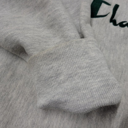【中古品】【メンズ】 CHAMPION LOGO REVERSE WEAVE SWEATSHIRT チャンピオン ロゴ リバースウィーブ スウェット シャツ 長袖 刺繍タグ USA製 トップス 146-251023-ay-01-izu サイズ：M カラー：グレー 万代Net店