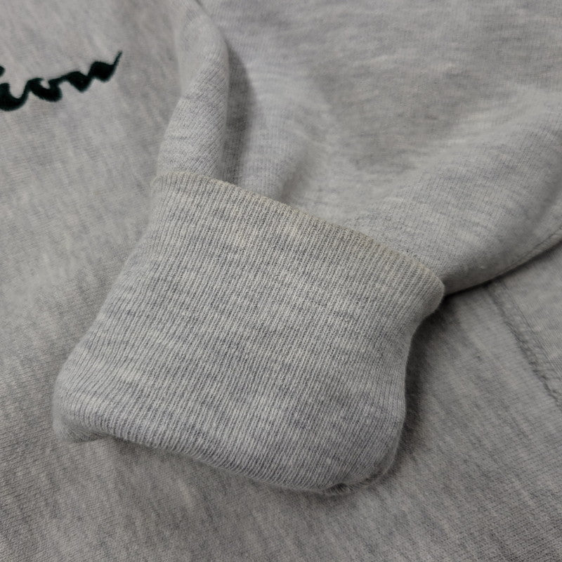 【中古品】【メンズ】 CHAMPION LOGO REVERSE WEAVE SWEATSHIRT チャンピオン ロゴ リバースウィーブ スウェット シャツ 長袖 刺繍タグ USA製 トップス 146-251023-ay-01-izu サイズ：M カラー：グレー 万代Net店
