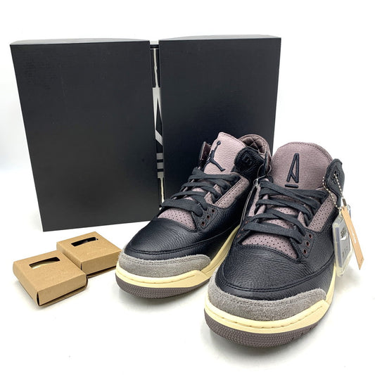 【中古美品】【メンズ】 NIKE ナイキ × A MA MANIERE アママニエール WMNS AIR JORDAN 3 RETRO OG SP FZ4811-001 ウィメンズ エア ジョーダン 3 レトロ OG SP スニーカー シューズ 靴 160-251024-as-01-izu サイズ：28cm カラー：BLACK/BLACK-FLAT PEWTER 万代Net店