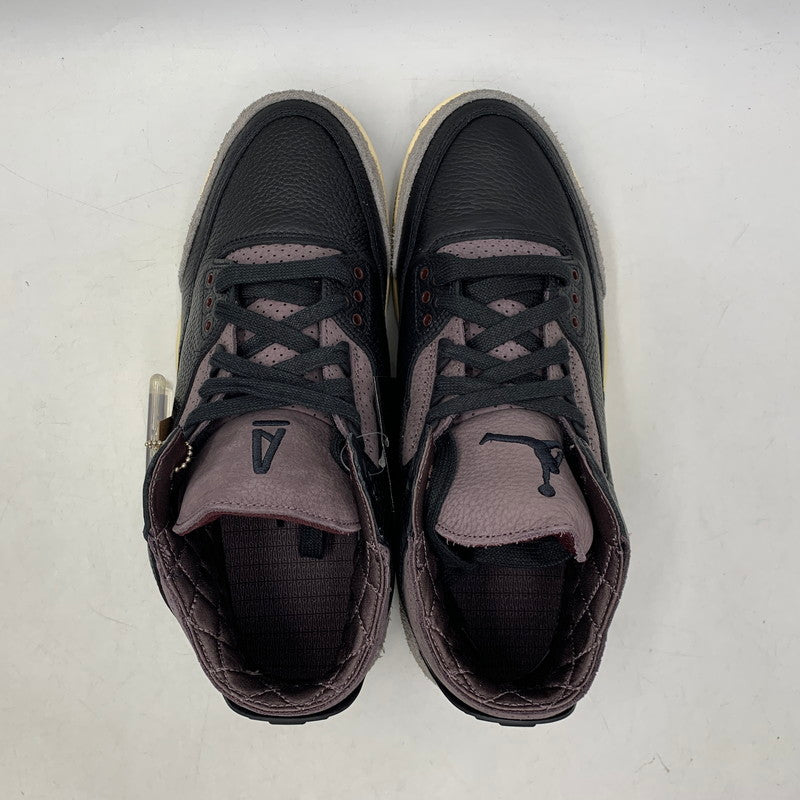 【中古美品】【メンズ】 NIKE ナイキ × A MA MANIERE アママニエール WMNS AIR JORDAN 3 RETRO OG SP FZ4811-001 ウィメンズ エア ジョーダン 3 レトロ OG SP スニーカー シューズ 靴 160-251024-as-01-izu サイズ：28cm カラー：BLACK/BLACK-FLAT PEWTER 万代Net店