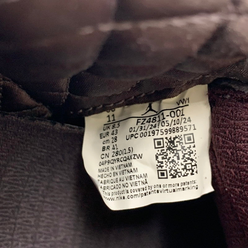 【中古美品】【メンズ】 NIKE ナイキ × A MA MANIERE アママニエール WMNS AIR JORDAN 3 RETRO OG SP FZ4811-001 ウィメンズ エア ジョーダン 3 レトロ OG SP スニーカー シューズ 靴 160-251024-as-01-izu サイズ：28cm カラー：BLACK/BLACK-FLAT PEWTER 万代Net店