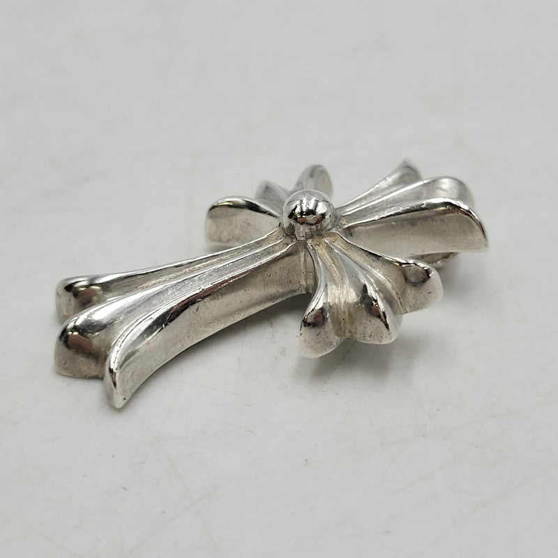 【中古品】【メンズ/レディース】 CHROME HEARTS クロムハーツ STERLING CH CRS SML PENDANT TOP スモールCHクロス ペンダントトップ アクセサリー 190-251214-as-12-izu カラー：シルバー 万代Net店