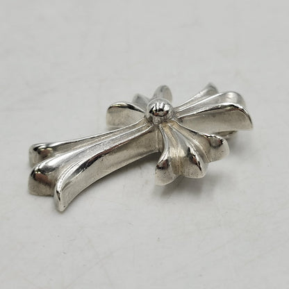 【中古品】【メンズ/レディース】 CHROME HEARTS クロムハーツ STERLING CH CRS SML PENDANT TOP スモールCHクロス ペンダントトップ アクセサリー 190-251214-as-12-izu カラー：シルバー 万代Net店