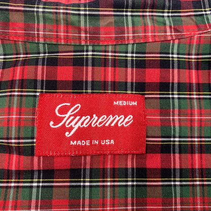 【中古品】【メンズ】 CHECK LS BD SHIRT チェック ロングスリーブ ボタンダウン シャツ トップス 長袖 149-251023-ya-06-izu サイズ：M カラー：赤系 万代Net店