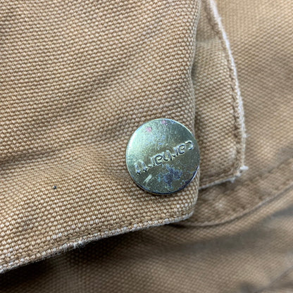 【中古品】【メンズ】 Carhartt カーハート 80-90S BLANKET LINER DUCK CHORE COAT ブランケット ライナー ダック チョア コート アウター 146-251022-cs-07-izu サイズ：不明 カラー：キャメル 万代Net店