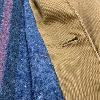 【中古品】【メンズ】 Carhartt カーハート 80-90S BLANKET LINER DUCK CHORE COAT ブランケット ライナー ダック チョア コート アウター 146-251022-cs-07-izu サイズ：不明 カラー：キャメル 万代Net店