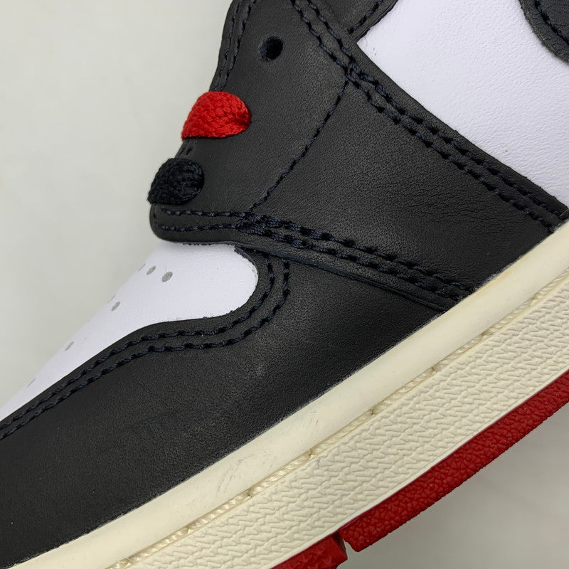 【中古美品】【メンズ】 NIKE ナイキ AIR JORDAN 1 RETRO HIGH OG DZ5485-106 エア ジョーダン 1 レトロ ハイ OG スニーカー シューズ 靴 160-251024-as-02-izu サイズ：28cm カラー：WHITE/BLACK-VARSITY RED-SAIL 万代Net店