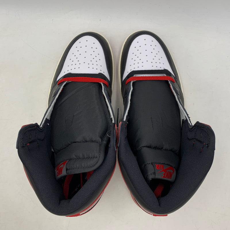 【中古美品】【メンズ】 NIKE ナイキ AIR JORDAN 1 RETRO HIGH OG DZ5485-106 エア ジョーダン 1 レトロ ハイ OG スニーカー シューズ 靴 160-251024-as-02-izu サイズ：28cm カラー：WHITE/BLACK-VARSITY RED-SAIL 万代Net店