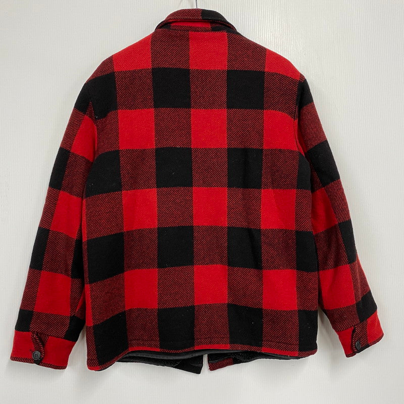 【中古品】【メンズ】 SAFTBAK サフトバック USA製 90S BOA LINER WOOL JACKET ボア ライナー ウール ジャケット アウター 146-251028-ya-10-izu サイズ：M カラー：レッド×ブラック 万代Net店