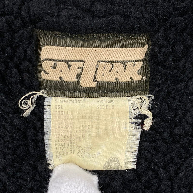 【中古品】【メンズ】 SAFTBAK サフトバック USA製 90S BOA LINER WOOL JACKET ボア ライナー ウール ジャケット アウター 146-251028-ya-10-izu サイズ：M カラー：レッド×ブラック 万代Net店