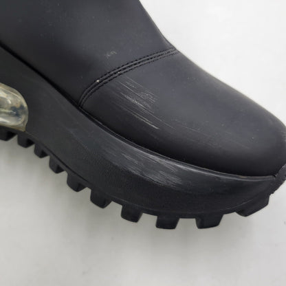 【中古品】【レディース】 YELLO イエロ SINGLE SNEAKER SHORT BOOTS シングル スニーカー ショートブーツ シューズ 靴 167-251028-as-34-izu サイズ：L カラー：ブラック 万代Net店