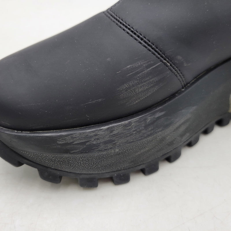 【中古品】【レディース】 YELLO イエロ SINGLE SNEAKER SHORT BOOTS シングル スニーカー ショートブーツ シューズ 靴 167-251028-as-34-izu サイズ：L カラー：ブラック 万代Net店