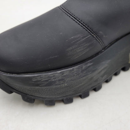 【中古品】【レディース】 YELLO イエロ SINGLE SNEAKER SHORT BOOTS シングル スニーカー ショートブーツ シューズ 靴 167-251028-as-34-izu サイズ：L カラー：ブラック 万代Net店