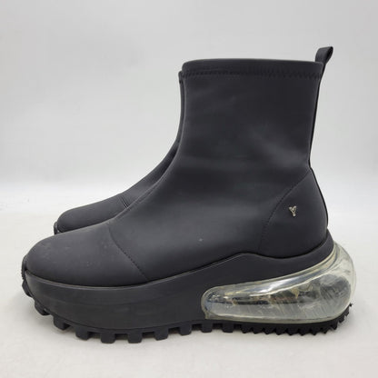 【中古品】【レディース】 YELLO イエロ SINGLE SNEAKER SHORT BOOTS シングル スニーカー ショートブーツ シューズ 靴 167-251028-as-34-izu サイズ：L カラー：ブラック 万代Net店