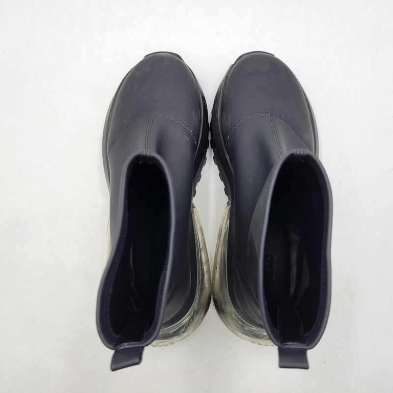 【中古品】【レディース】 YELLO イエロ SINGLE SNEAKER SHORT BOOTS シングル スニーカー ショートブーツ シューズ 靴 167-251028-as-34-izu サイズ：L カラー：ブラック 万代Net店