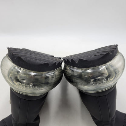 【中古品】【レディース】 YELLO イエロ SINGLE SNEAKER SHORT BOOTS シングル スニーカー ショートブーツ シューズ 靴 167-251028-as-34-izu サイズ：L カラー：ブラック 万代Net店