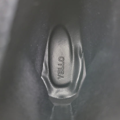 【中古品】【レディース】 YELLO イエロ SINGLE SNEAKER SHORT BOOTS シングル スニーカー ショートブーツ シューズ 靴 167-251028-as-34-izu サイズ：L カラー：ブラック 万代Net店