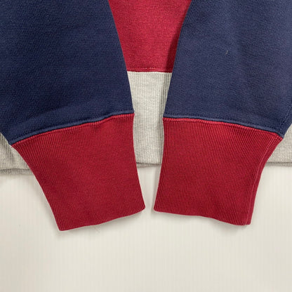 【中古品】【メンズ】 Champion チャンピオン REVERSE WEAVE COLOR SCHEME CHANGE DESIGN SWEAT SHIRT C3-Q115 リバースウィーブ パーカー 青単復刻タグ 長袖 トップス 148-251028-as-21-izu サイズ：XL カラー：マルチカラー 万代Net店