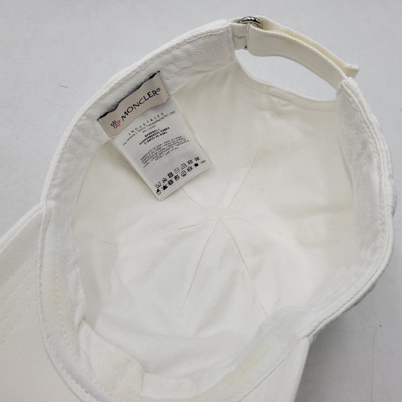 【中古品】【メンズ/レディース】 CLASSIC LOGO BASEBALL CAP H10933B00031 クラシック ロゴ ベースボールキャップ 帽子 185-251024-as-20-izu サイズ：F カラー：ホワイト 万代Net店