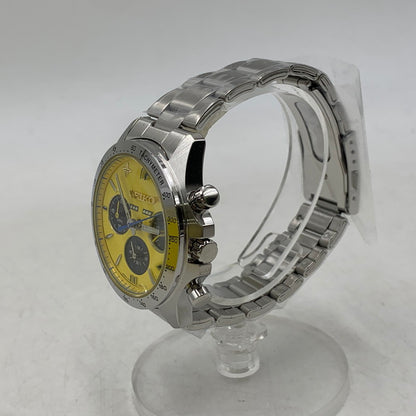 【中古美品】【メンズ/レディース】 SEIKO セイコー QUARTZ 8T63-01E0 クォーツ 5000本限定 923形ドクターイエロー運行20周年記念 腕時計 197-251024-as-05-izu カラー：イエロー×シルバー 万代Net店