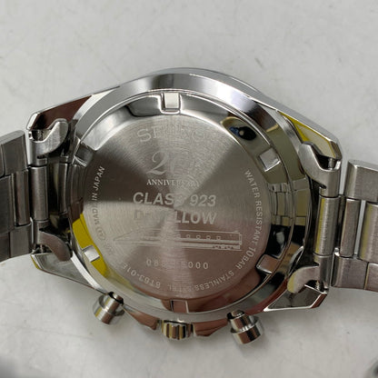 【中古美品】【メンズ/レディース】 SEIKO セイコー QUARTZ 8T63-01E0 クォーツ 5000本限定 923形ドクターイエロー運行20周年記念 腕時計 197-251024-as-05-izu カラー：イエロー×シルバー 万代Net店