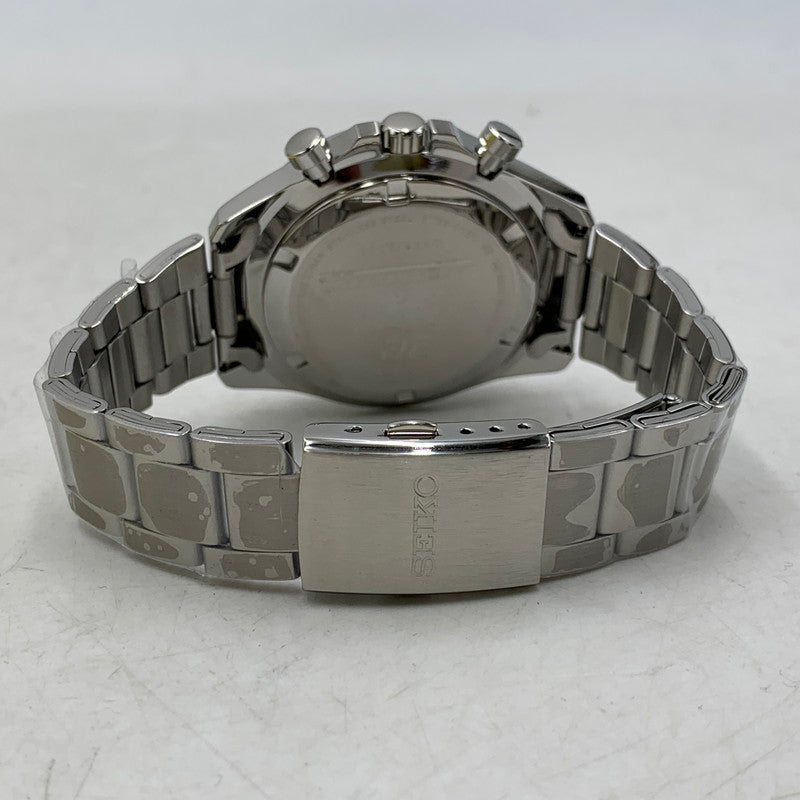 【中古美品】【メンズ/レディース】 SEIKO セイコー QUARTZ 8T63-01E0 クォーツ 5000本限定 923形ドクターイエロー運行20周年記念 腕時計 197-251024-as-05-izu カラー：イエロー×シルバー 万代Net店