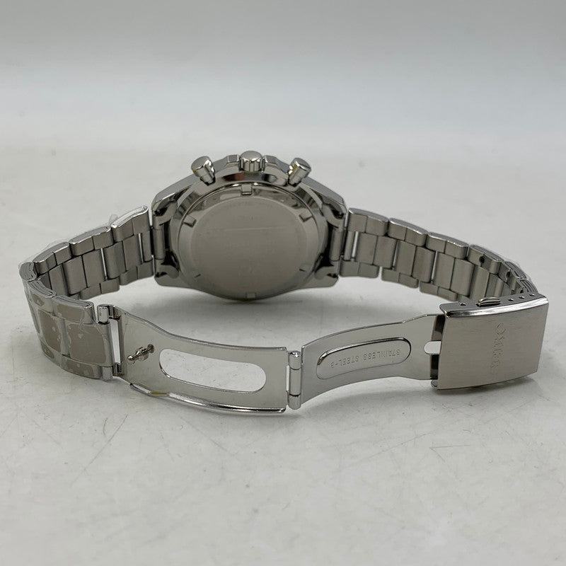 【中古美品】【メンズ/レディース】 SEIKO セイコー QUARTZ 8T63-01E0 クォーツ 5000本限定 923形ドクターイエロー運行20周年記念 腕時計 197-251024-as-05-izu カラー：イエロー×シルバー 万代Net店
