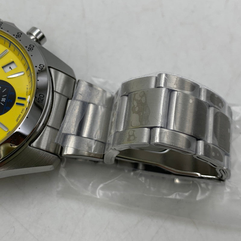 【中古美品】【メンズ/レディース】 SEIKO セイコー QUARTZ 8T63-01E0 クォーツ 5000本限定 923形ドクターイエロー運行20周年記念 腕時計 197-251024-as-05-izu カラー：イエロー×シルバー 万代Net店
